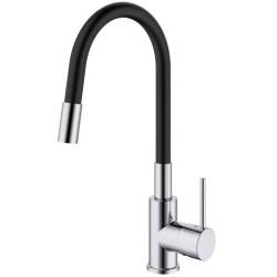 5417031 Nova Змішувач д/кухні з гнучким виливом, хром (1 сорт)