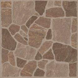 Плитка керамогранітна 2F7800 Cortile Коричневий 400x400x7 Golden Tile