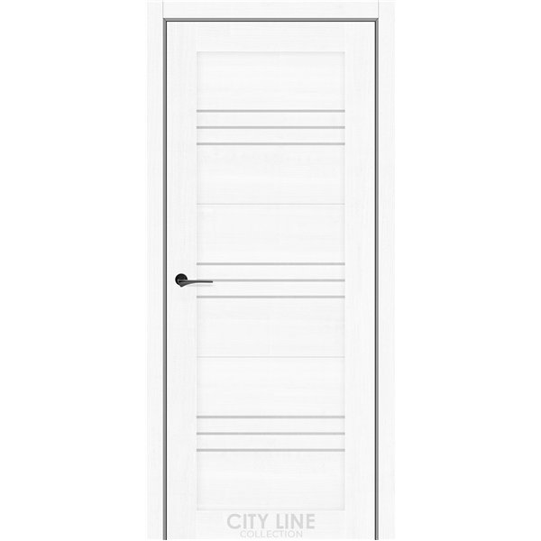 Міжкімнатні двері CITY LINE SANTO Дуб Білий 