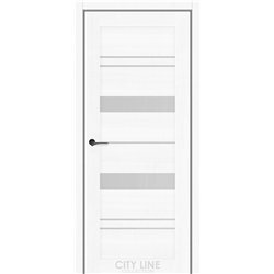 Міжкімнатні двері CITY LINE DELTA Дуб Білий 