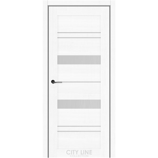 Міжкімнатні двері CITY LINE DELTA Дуб Білий 