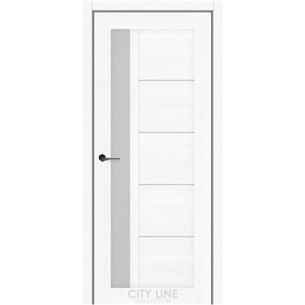 Межкомнатные двери CITY LINE BRUNO Дуб Белый 