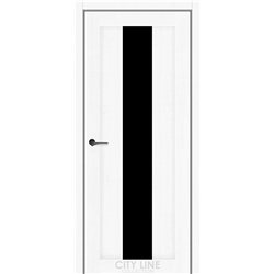 Міжкімнатні двері CITY LINE MORRISON Дуб Білий BLK