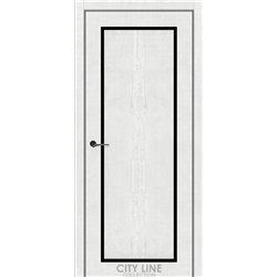 Міжкімнатні двері CITY LINE INDIGO Рустік Авіньйон Білий BLK