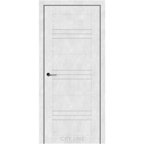 Міжкімнатні двері CITY LINE SANTO Бетон Сніжний 