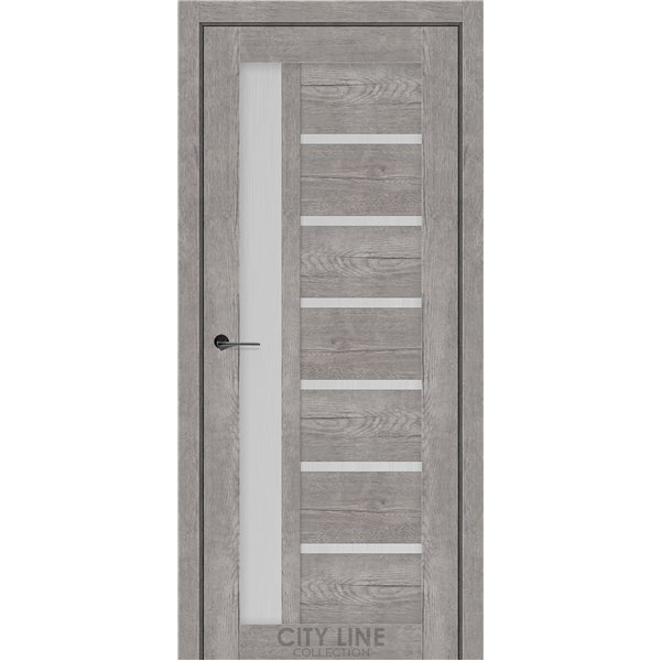 Межкомнатная дверь CITY LINE KENNA Рустик Авиньон Серый 