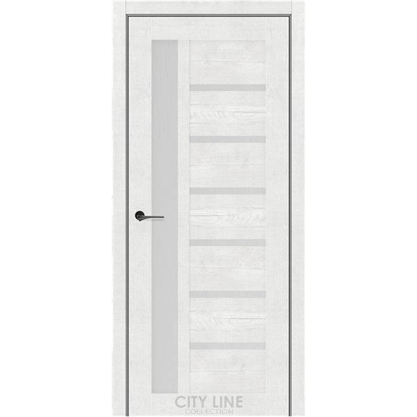 Межкомнатная дверь CITY LINE KENNA Рустик Авиньон Белый 