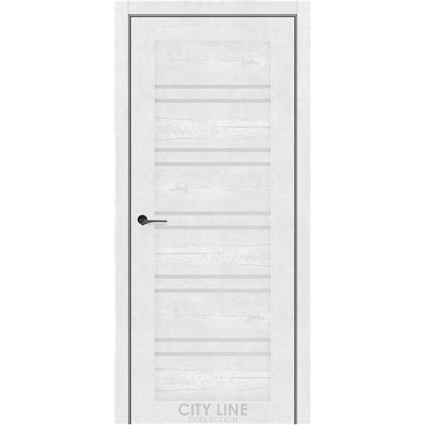 Міжкімнатні двері CITY LINE FOXTON Рустік Авіньйон Білий 