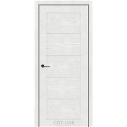 Міжкімнатні двері CITY LINE BELTON Рустік Авіньйон Білий 