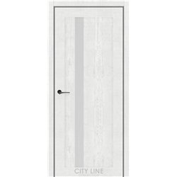 Міжкімнатні двері CITY LINE BLANKET Рустік Авіньйон Білий 