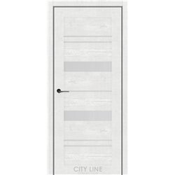 Міжкімнатні двері CITY LINE DELTA Рустік Авіньйон Білий 