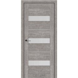 Міжкімнатні двері CITY LINE ARION Рустік Авіньйон Сірий 