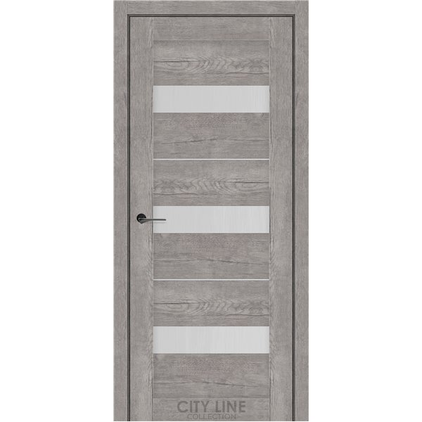 Міжкімнатні двері CITY LINE ARION Рустік Авіньйон Сірий 