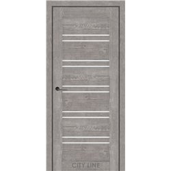 Міжкімнатні двері CITY LINE FOXTON Рустік Авіньйон Сірий 