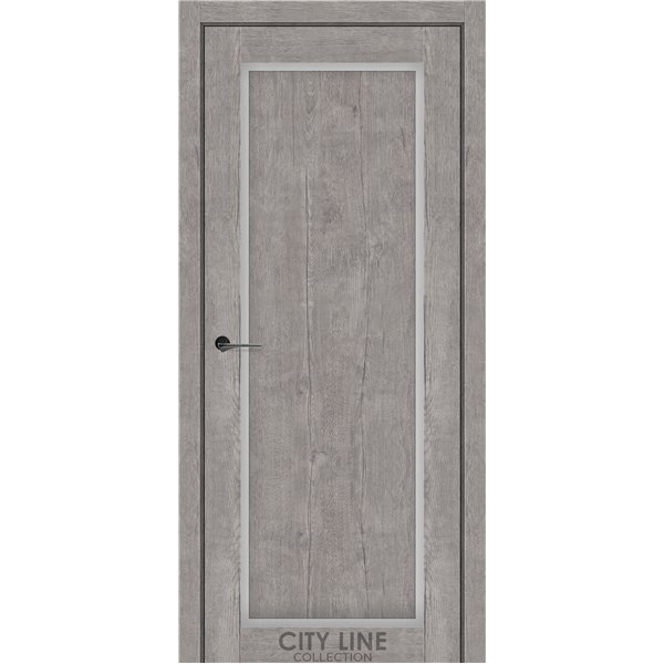 Міжкімнатні двері CITY LINE INDIGO Рустік Авіньйон Сірий 