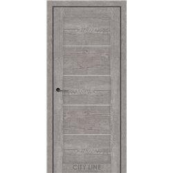 Міжкімнатні двері CITY LINE BELTON Рустік Авіньйон Сірий 
