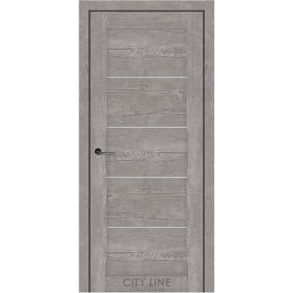 Міжкімнатні двері CITY LINE BELTON Рустік Авіньйон Сірий 