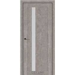 Міжкімнатні двері CITY LINE BLANKET Рустік Авіньйон Сірий 