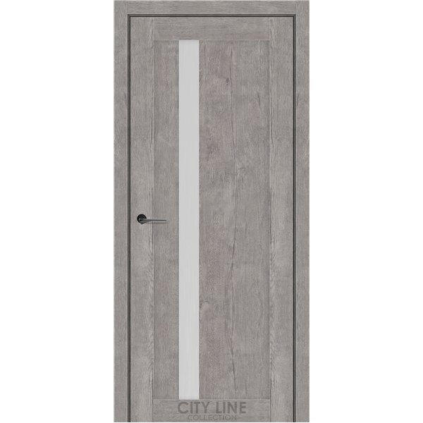 Міжкімнатні двері CITY LINE BLANKET Рустік Авіньйон Сірий 