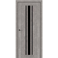 Міжкімнатні двері CITY LINE ARABELA Рустік Авіньйон Сірий 