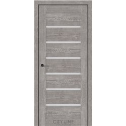 Міжкімнатні двері CITY LINE FORSAN Рустік Авіньйон Сірий 