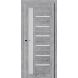 Межкомнатная дверь CITY LINE KENNA Сансет Скло Сатин