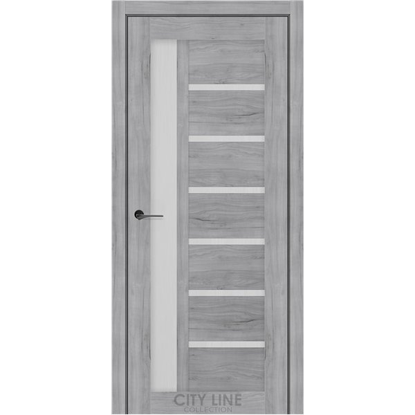 Межкомнатная дверь CITY LINE KENNA Сансет Скло Сатин
