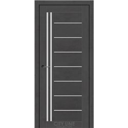 Межкомнатные двери CITY LINE COLORADO Хромикс Антрацит 