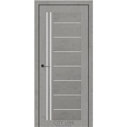 Межкомнатные двери CITY LINE COLORADO Хромикс Грей 