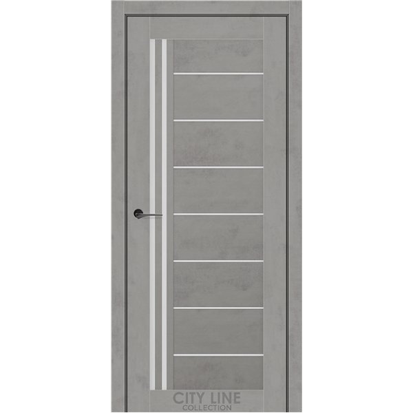 Межкомнатные двери CITY LINE COLORADO Хромикс Грей 