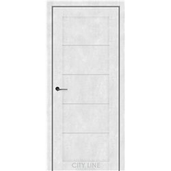 Міжкімнатні двері CITY LINE BELTON Бетон Сніжний 