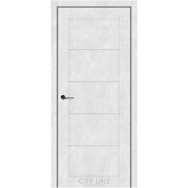 Міжкімнатні двері CITY LINE BELTON Бетон Сніжний 