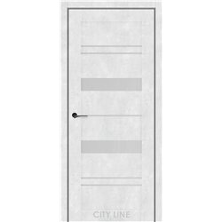 Міжкімнатні двері CITY LINE DELTA Бетон Сніжний 