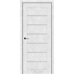 Міжкімнатні двері CITY LINE FORSAN Бетон Сніжний 
