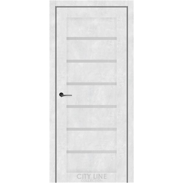 Міжкімнатні двері CITY LINE FORSAN Бетон Сніжний 