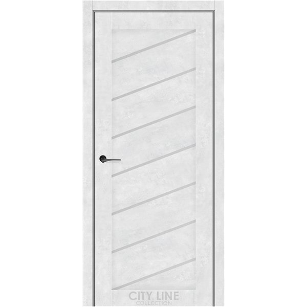 Межкомнатные двери CITY LINE GRANDIN Бетон Снежный 