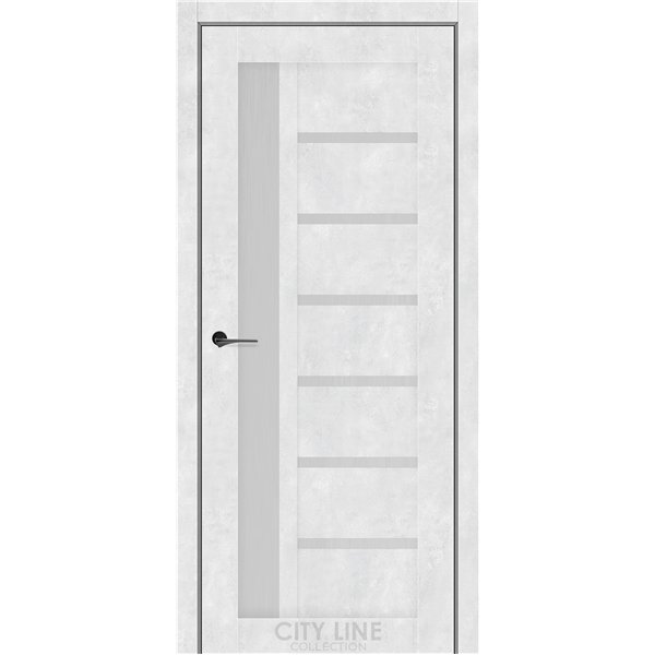 Межкомнатные двери CITY LINE KENNA Бетон Снежный 