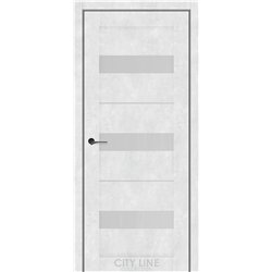 Міжкімнатні двері CITY LINE ARION Бетон Сніжний 