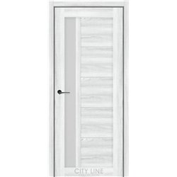 Межкомнатные двери CITY LINE BRUNO Дуб Айс 