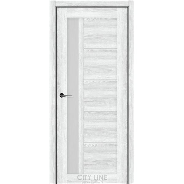 Межкомнатные двери CITY LINE BRUNO Дуб Айс 