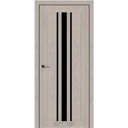 Міжкімнатні двері CITY LINE ARABELA Астана Розвуд BLK