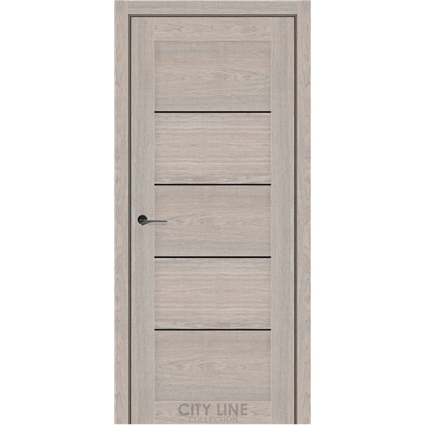 Міжкімнатні двері CITY LINE BELTON Астана Розвуд BLK
