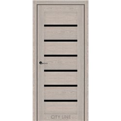 Міжкімнатні двері CITY LINE FORSAN Астана Розвуд BLK
