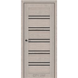 Міжкімнатні двері CITY LINE FOXTON Астана Розвуд BLK