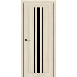 Міжкімнатні двері CITY LINE ARABELA Атлантік Крем BLK