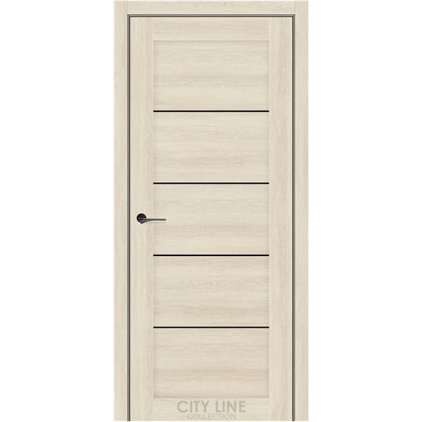 Міжкімнатні двері CITY LINE BELTON Атлантік Крем BLK
