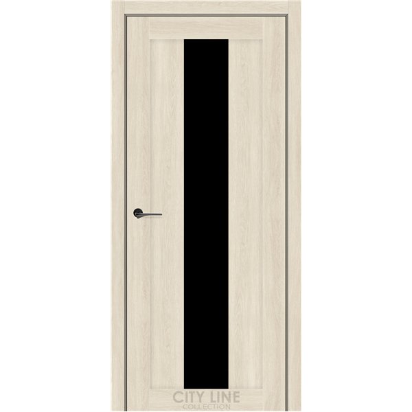 Міжкімнатні двері CITY LINE MORRISON Атлантік Крем BLK