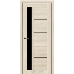 Межкомнатная дверь CITY LINE BRUNO Атлантик Крем BLK
