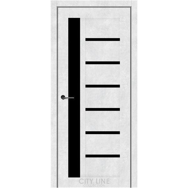 Межкомнатная дверь CITY LINE KENNA Бетон Снежный BLK