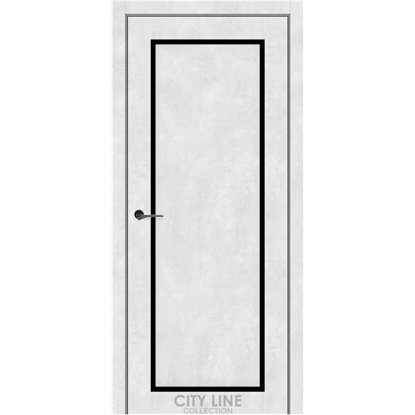 Міжкімнатні двері CITY LINE INDIGO Бетон Сніжний BLK